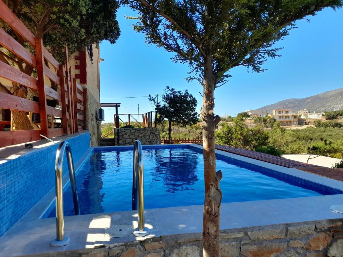 Villa Evenos Of 3 Bedrooms - Irida Country House Of 2 Bedrooms With Private Pools Elafonisi Dış mekan fotoğraf